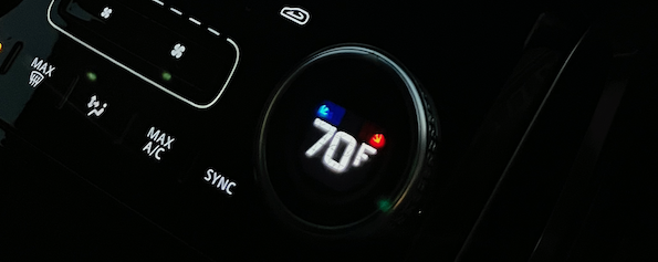 Temperature knob
